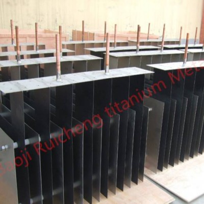 Good Price For Ruthenium Iridium Titanium Anode Group For Electrolysis Of Water