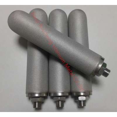 gold price Titanium anode tube for hypochlorous acid made in china