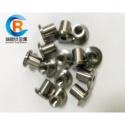 Natural Color Titanium Hollow Nut with High Quality