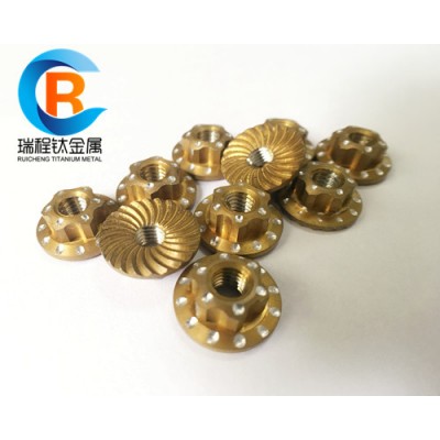 Aluminum Heavy Serrated Nuts with High Quality